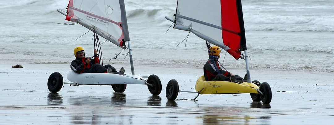 char à voile