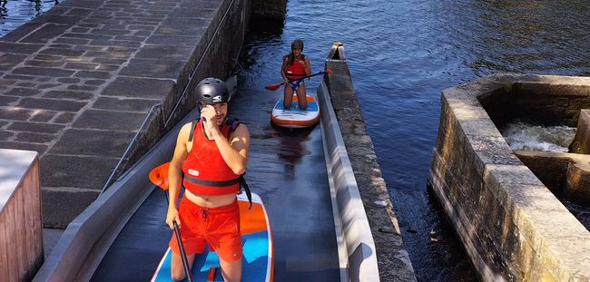 ACCÈS PARC D'EAU VIVE | Paddle