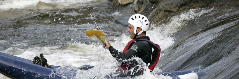 Kayak & paddle